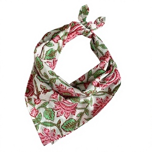 Pañuelo de Cuello Suave Estilo Bohemio 100% Algodón, Pañuelo Cuadrado Boho para Uso Doméstico, Idea de Regalo - Product Image 1
