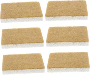 Éponge à vaisselle en luffa, en pulpe de bois, en coton, organique, naturelle, compostable, écologique, 100% biodégradable - Product Image 5