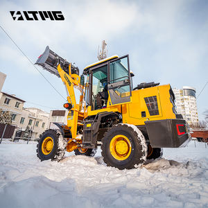 LTMG Compact Front End Loader 1 Ton 1.5 Ton Mesin Pemuat 1000kg Wheel Loader untuk Dijual - Product Image 5