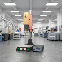 Machine de soudage plastique ultrasonique à moteur facile à utiliser pour les cartes de classification sportives, garantie 1 an pour usine de fabrication