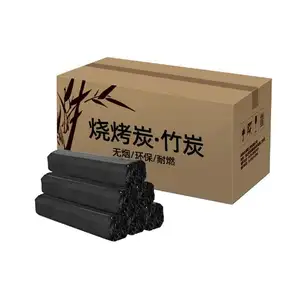 Chất lượng tốt nhà máy trực tiếp Carbon bằng gỗ BBQ bếp nướng hq-than tre bánh