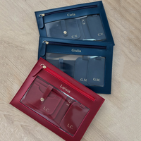 Bolsa de Aseo Transparente de Fábrica RR, Accesorio de Viaje, Estuche Portátil para Joyas, Bolsa de Aseo de Viaje para Mujer, Bolsas de Exhibición de Joyas