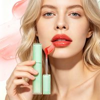 Gloss à lèvres volumisant personnalisé, hydratant, effet verre, transparent, repulpant, fini brillant