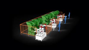 BORUNTE1508A Bras robotisé articulé à 4 axes avec moteur et boîte de vitesses pour la préhension et le levage industriels - Product Image 5