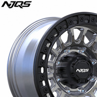 Jantes forgées NJQS pour camion, 15, 16, 17, 18, 20, 22 pouces, jantes Beadlock 5x114.3, 5x130, 6x139.7 pour C8, C10, Benz, BMW, Drag.