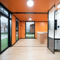 Maison conteneur extensible moderne de 20 pieds ou 40 pieds, unité d'habitation de luxe avec 3 chambres et 2 salles de bain pour la vie résidentielle australienne