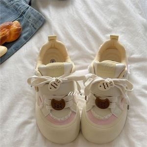 Zapatillas Blancas de Moda para Mujer, Diseño Original de Pez Gato para Verano 2025, Suela Gruesa Elevada, Estilo Casual Deportivo y Versátil - Product Image 2