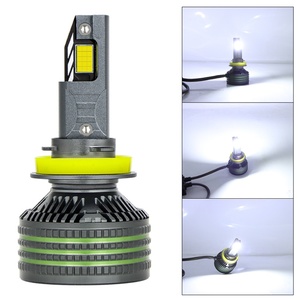 Phare LED H4 à quatre tubes en cuivre avec télécommande Y4D 150W 90W 70W, ampoule clignotante pour voiture, phare antibrouillard - Product Image 5