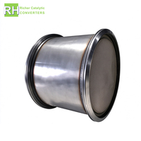 Système d'échappement, filtre à particules diesel universel, catalyseur DPF, Euro VI, acier inoxydable, pour pièces de camion