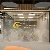 Feuilles de verre dépoli personnalisables pour applications de construction