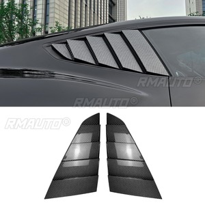 For Ford Mustang MK7 2024+ Car Rear Triangle <b>Window</b> Shark Cheek Trim Body Kit Rear Side Vent <b>Window</b> Trim <b>Cover</b> Modification Part - Product Image 3