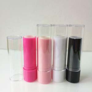 Envase de Bálsamo Labial de Plástico Reciclado, Envase de Bálsamo Labial Ecológico, Tubos de Bálsamo Labial Redondos de Cristal - Product Image 3