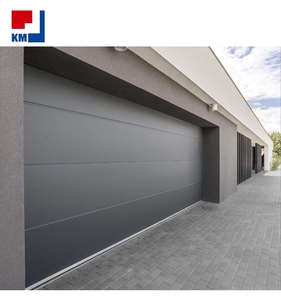 <span class=keywords><strong>Porte</strong></span> de garage <span class=keywords><strong>sectionnelle</strong></span> en aluminium isolée de luxe, 16x10 pieds, <span class=keywords><strong>porte</strong></span> de garage électrique avec fenêtres pour le marché américain - Product Image 1