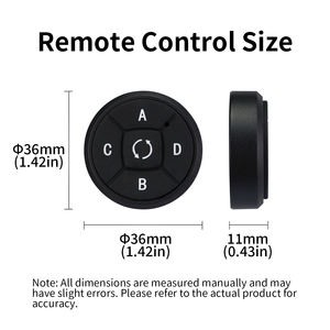 Télécommande RF universelle à 5 canaux, télécommande RF de copie, interrupteur de télécommande RF, taille mini, portable, OEM ODM - Product Image 3