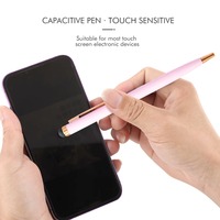 CANIA CA-BP 1001 Stylo Gel Effaçable Bleu Métallique 0,3 mm Fabriqué en Chine, Nouveauté, Logo Personnalisé, Promotionnel, Luxe, Mignon, Haute Qualité