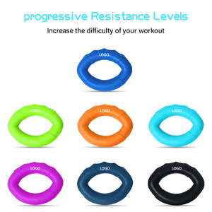 Anneau de résistance en caoutchouc pour exercices des doigts, <span class=keywords><strong>renforcement</strong></span> de la main, logo OEM personnalisé - Product Image 3