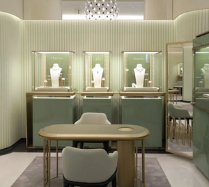 Exposición de joyería fina Diseño de joyería Joyería especial Treasury Mall Showcase - Product Image 2