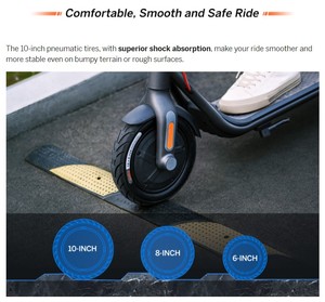 <span class=keywords><strong>2023</strong></span> Original 30 km/h 25km Portée F30 Électrique Kick Scooter Batterie Au Lithium Pliable Deux Roues Scooter Électrique - Product Image 5