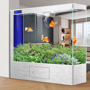 Aquarium <span class=keywords><strong>paludarium</strong></span> personnalisé avec filtration du fond, avec armoire, aquarium planté, verre HD, support pour aquarium - Product Image 3
