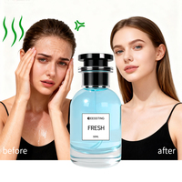 Perfume de Alta Calidad con Fragancia Duradera para Mujer, Eau de Toilette en Spray Azul, Aroma Floral Fresco y Moderno para Citas de Pareja