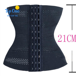 Corsé de acero deshuesado para mujer de 21cm, entrenador de cintura para perder peso y adelgazar - Product Image 1