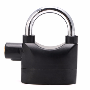 XMM-8094 in lega di alluminio per moto lucchetto di sicurezza lucchetto nero per la sicurezza del casco da bicicletta - Product Image 1