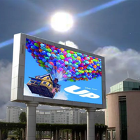 Panneau d'affichage LED IP66 étanche P8 écran de visualisation Led extérieur publicité fixe panneau Led double face écran de visualisation extérieur