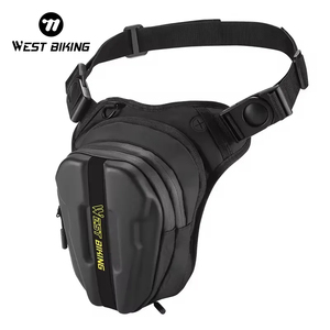Sac de moto extensible grande capacité WEST BIKING, structure de rangement magnétique double couche, sac à dos pour vélo - Product Image 5