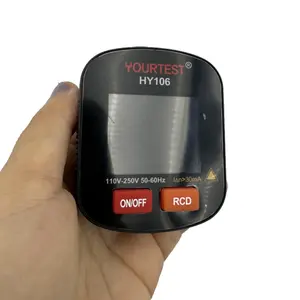 Whole Sale Large LCD Screen With Colorful Display 10-250V,50-60Hz Digital <strong>RCD</strong> Socket <strong>Tester</strong> - Product Image 1