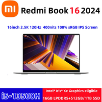 2024 Red-miBook 16 ordinateur portable 13e génération Intel Core I5-13500H 16 go DDR5 + 1 to/512 go SSD 16 "écran IPS 2.5K Thunderbolt 4 nouveau