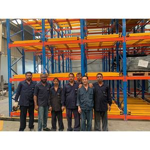 Fábrica de China de protección contra la corrosión <span class=keywords><strong>Material</strong></span> de almacenamiento de almacén de empuje Rack - Product Image 1