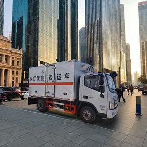 Futian Omar Yellow Card (4.02m) Véhicule de transfert de déchets médicaux - Product Image 5