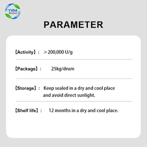 Yida công nghệ sinh học S-Xylanase200, 000u/g thức ăn Enzyme <span class=keywords><strong>xylanase</strong></span> hemicellulase 200.000u/g làm giảm Xylan làm giảm độ nhớt chyme cho - Product Image 2