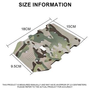 Housse de protection tactique pour silencieux de 18 cm en nylon 500D camouflage, équipement de défense personnelle pour l'extérieur - Product Image 6