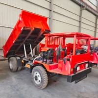 Camion à benne basculante mini-exploitation minière à haute efficacité de 6 tonnes, mini-benne basculante pour chantier de construction et transport de carrière