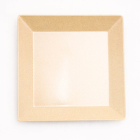 Assiettes et plats carrés en balle de riz de style chinois, 100 % sans BPA, écologiques, avec motif personnalisé