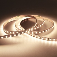 Bande LED SMD2835 ultra-étroite de 3 mm de largeur, couleur blanche 3000K 4000K 6000K, DC12V/24V, 120 LED/m, IP20, mini fine 3 mm pour meubles