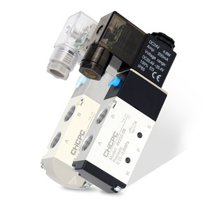 Válvula Neumática Electromagnética CHCPC 4V210-08, 2 Posiciones, 5 Vías, Válvula de Aire Reversible, DC24V, 0.15-0.8Mpa - Product Image 1