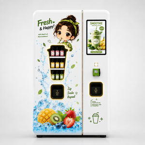 เครื่องจำหน่ายสินค้าอัตโนมัติแบบกึ่งอัตโนมัติ 24 ชั่วโมง สำหรับผลไม้แช่แข็งและเครื่องปั่นสมูทตี้ ผลิตโดยโรงงาน (OEM/ODM) - Product Image 1