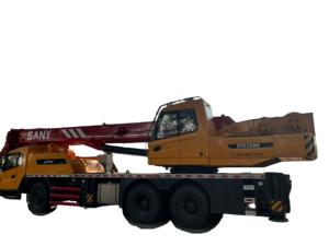 Grúa sobre camión Sany STC250H de 25t de segunda mano, grúa móvil hidráulica barata para construcción de ingeniería, grúas usadas en venta - Product Image 1