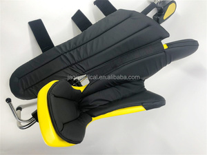 CE sertifikalı tiyatro masa ayağı, yastıklı bacak tutucuları ile jinekolojik sınavlar için önyükleme tarzı litotomi karıştırıcılarını destekler - Product Image 3