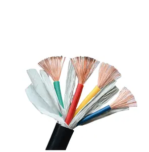 Kabel kontrol fleksibel PVC terisolasi multi inti 2.5mm kabel LiYY YY Multicore kabel Kode Nomor