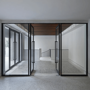 AS2047 TOMA Porte coulissante <span class=keywords><strong>pliante</strong></span> en aluminium à double vitrage très vendue pour l'entrée - Product Image 3