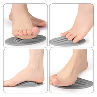 Nouvelle conception de coussin de soutien de la voûte plantaire en ABS pour le yoga, avec massage plantaire, entraîneur de pied, coussin de semelle absorbant les chocs et support de pied pour l'exercice d'équilibre