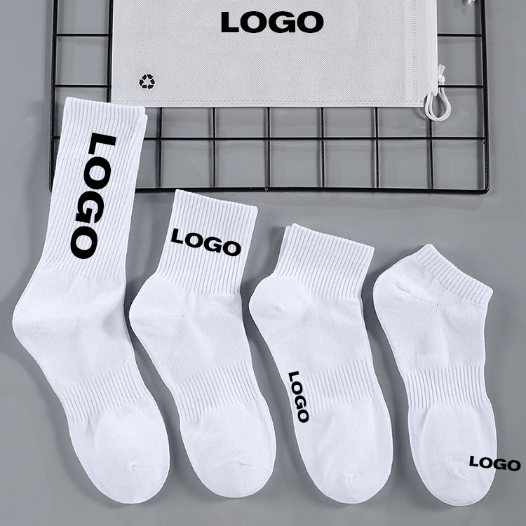 Quality compression ankle grip designer mens crew unisex sport cotton custom logo socks men