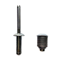 Fabrication Hem-Lock /Steel Ladder Pop Rivet pour Ladder Zingué Dome Head Aircraft Rivets Uni-grip Blind Rivet DIN Standard