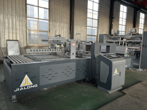 Hộp carton <span class=keywords><strong>6</strong></span> màu tự động in thư mục gluer khía Máy cắt bế với dây đai nội tuyến - Product Image 6