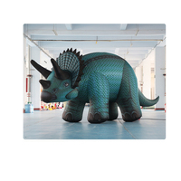 Ballon gonflable de dessin animé de grand dinosaure de publicité extérieure de BOYI