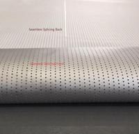 Écran numérique de projection 3D micro-perforé blanc 16:9, utilisation professionnelle pour le cinéma, acoustiquement transparent, passage du son