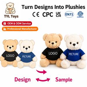 Peluche personnalisée OEM ODM, jouet en peluche court, lapin, canard, animal, mascotte, rembourrage en coton PP, CE CPC EN71, 3 ans+, faible MOQ - Product Image 5